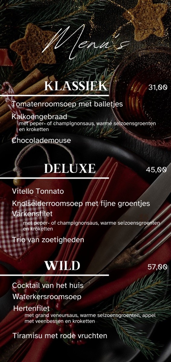 menu’s